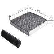 Resim FILTRON K1167A POLEN FİLTRESİ SCENIC II 1.4-1.6-1.6 16V-2.0 16V-1 