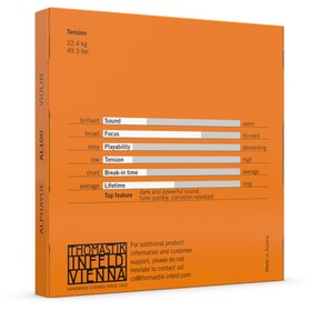 Resim Thomastik AL100-34 Alphayue 3/4 Keman Teli | Küçük Boy Kemanlar İçin Kaliteli Ses 