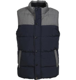 Resim Erkek Slim Fit Lacivert Rüzgar Ve Su Itici Termo Iç Astarlı Nefes Alabilen Yelek Ncs Jeans 4514-Lacivert 