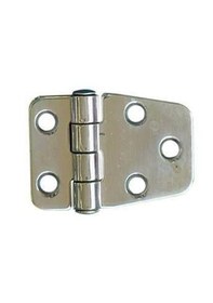 Resim 5'li Paslanmaz Krom Menteşe. 38x57mm. Krom 304 