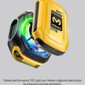 Resim 7 Kanatlı Vortex Fanlı Akıllı Telefon Soğutma Aparatı Standart 