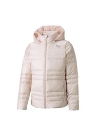 Resim Puma Light Goose Kız Çocuk Pembe Kapüşonlu Mont Pembe 