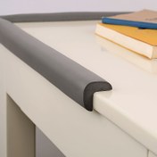 Resim 2 Metre Bebek Çarpışma Önleyici Şerit Toksik Olmayan Çocuklar İçin Masa Köşe Koruyucu Duvar Kenarı Yatak Köşeleri Köpük Yapışkan Bant 