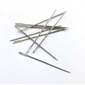 Resim gördur 15 Cm Çelik Çuvaldız Yorgan Iğnesi 1 Adet 