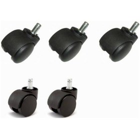 Resim Depolife Yıldız Ayak Mekanizma Amortisör Yönetici Ofis Çalışma Koltuğu Aya 