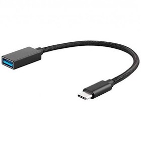 Resim Mykablo Usb 3.1 Type-c Otg Örgülü Kaliteli Kablo - 20 Cm 