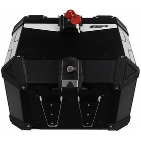 Resim GP Kompozit Universal 37 lt Alüminyum Motosiklet Çantası Siyah 
