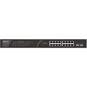 Resim Reyee Rg-Es118Gs-P 16 Port Gigabit 2Xsfp Yönetilemez Poe Switch Ruijie