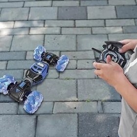 Resim Extreme Crosslander, Off-Road Uzaktan Kumandalı Araba, 12 Km/saate Kadar, Işık Efektleri, Uzaktan ve Hareket Kontrol Bileziği Dahil, Müzik, Şarj Edilebilir, RC50 