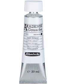 Resim Schmincke Akademie Guaj Boya 20 Ml. 100 White Opaque 