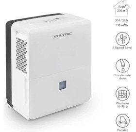 Resim AyrStore Konfor Nem Alıcı Ttk 96 E (Maks. 30 L/gün), 230 M³/90 M² 'ye Kadar Odalar Için Uygundur 