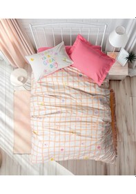 Resim Cotton Box Genç Odası Tek Kişilik Nevresim Takımı Jours Pembe 