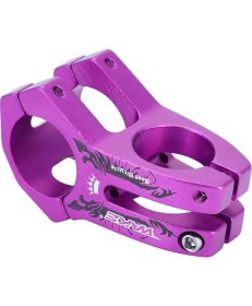 Resim Wake Alüminyum Mor 31.8 45MM Kısa Gidon Boğazı 