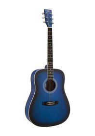 Resim Sx Sd104kbus Akustik Gitar Blue Sunburst 