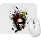 Resim Baskı Dükkanı Nikola Tesla 01 Mouse Pad 