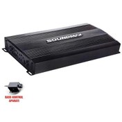 Resim Soundmax Sx-3200.4Ab 4Kanallı Anfi 4000Wat 4X80Rms Oto Anfi 