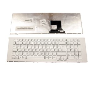 Resim Sony Uyumlu Vaio Pcg-91211M Klavye Tuş Takımı Beyaz Çerçeveli 