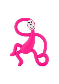 Resim Silikon Maymun Diş Kaşıyıcı Pembe 