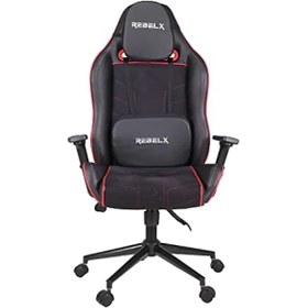 Resim Rebelx Oyuncu Koltuğu Square Eco Kırmızı renk 