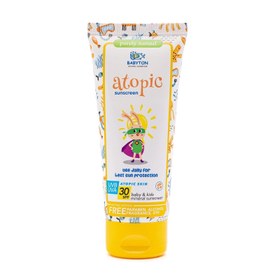 Resim Babyton Atopik Ciltler İçin Güneş Koruyucu Krem 100 ml 