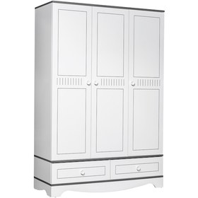 Resim Gardırop, Aura 3 Kapaklı Dolap 