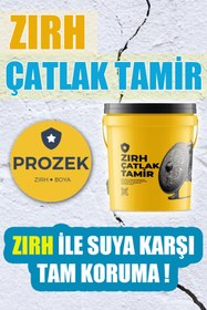 Resim PROZEK ZIRH ZIRH İç ve Dış Cephe Çatlak Tamir Malzemesi 3 KG 