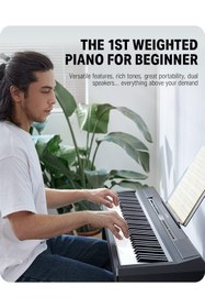 Resim Hepta Collection DEP-20 Dijital Piyano (Siyah) 