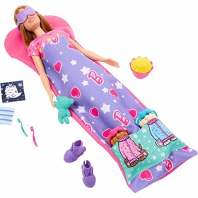Resim Barbie ve Köpekçikleri Pijama Partisi Oyun Seti HXN01 