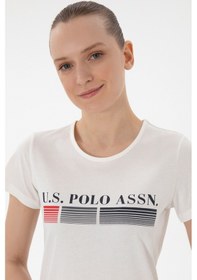 Resim U.s. Polo Assn. Kadın Ekru Pijama Takım 50312919-vr019 Ecru Ekru 