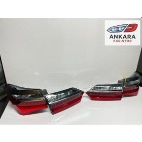 Resim Toyota Corolla 2016 - 2018 Stop Lambası Sağ - Sol İç Ve Dış Takım Ledli Tip 4 Stop 
