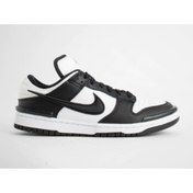 Resim Nike W DUNK LOW TWIST KADIN SPOR AYAKKABI BEYAZ-SİYAH DZ2794001 B-82 