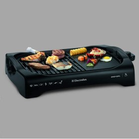 Resim Electrolux Etg340 Easygrill Elektrikli Izgara, 107x373x514mm, Xl Pişirme Yüzeyi, 2200w, Siyah 