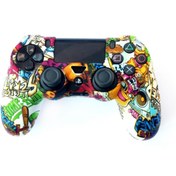 Resim Konsol İstasyonu Playstation 4 Desenli Kol Koruyucu Silikon Kılıf 9p4 
