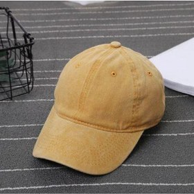 Resim Beyzbol Şapkası %100 Pamuk Düz Eskitme - Yeni Sezon Unisex (543066053) 