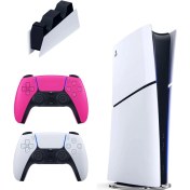 Resim Playstation 5 Slim Digital 825 GB + Şarj İstasyonu + 2. Pembe Dualsense (İthalatçı Garantili) 