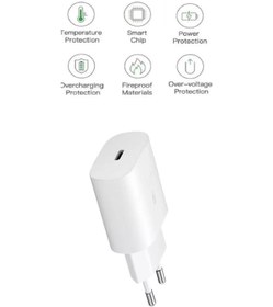 Resim Samsung Galaxy M05 Uyumlu Type-c Ultra Hızlı Şarj Cihazı 22.5w 3.0 Amper Beyaz Şarj Başlığı Adaptör 