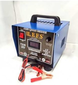 Resim PRO LEFS AKÜ ŞARJ CİHAZI 12 V 20 AMPER DİJİTAL GÖSTERGELİ 
