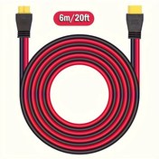 Resim Honeybeeshop Clelo Xt60 Erkek Baglayici Disli Uzatma Kablosu 12awg 6m 20ft Rv Gunes Jeneratoru Rc Pil 