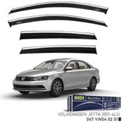 Resim Nıken 047vw040201 - Kromlu Cam Rüzgarlığı Vw Jetta 2011- 4lü 