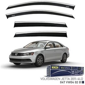 Resim Nıken 047vw040201 - Kromlu Cam Rüzgarlığı Vw Jetta 2011- 4lü 