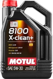 Resim Motul 8100 X-Clean+ Plus 5W30 5 Litre Motor Yagi 