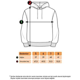 Resim Toontoy Unısex Çocuk Merry Christmas Baskılı Sweatshirt Lacivert 