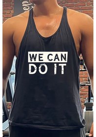 Resim Bluu Wecandoıt Gym Fitness Tank Top Sporcu Atleti 