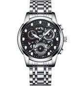 Resim Sones Bınbond B5552 Aydınlık Çok Fonksiyonlu İş Takvimi Kuvars Saat Kadın - Tam Altın - Altın 