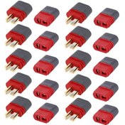 Resim Gajeena Amass Am-1015e 50a Deans Ultra Plug, Rc Uçak Ve Helikopterler İçin 10 Çift Altın Kaplama Bakır Akıllı Bağlantı Seti 