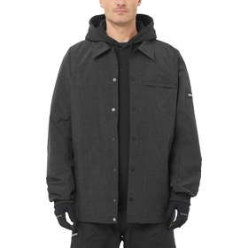 Resim Salomon Venom Erkek Siyah Kayak Ceketi 