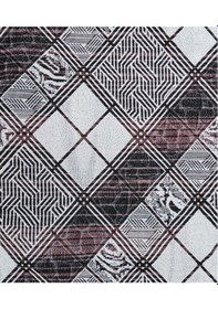 Resim Polo Life Savan 4m2 Pamuklu Lastiksiz Halı Örtüsü-kareli Pudra Pudra 