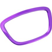 Resim Cbtx A3 / A4l / A6l / Q3 / Q5 / Q7 / A8 İçin Etiket Araba Direksiyon Çıkartması İç Modifikasyon Dekoru, Oval Tip - Mor 