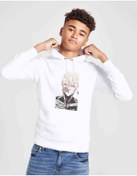 Resim Anime One Punch Man Baskılı Unisex Çocuk Kapüşonlu Beyaz Sweat (534750972) Beyaz 