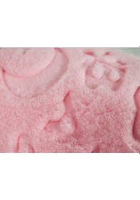 Resim Bahar Pembe Peluş Bebek Battaniyesi 100X120 Pembe 